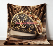 LV Taco Blanket Luxury Monogram Taco Throw IMG_3574
